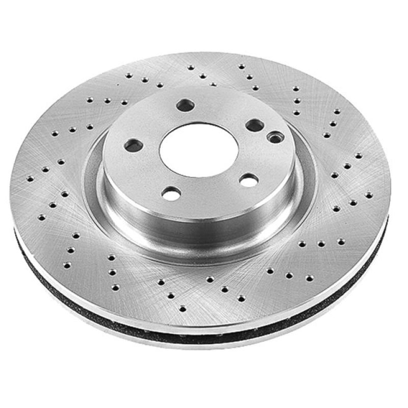 Mercedes-Benz E350 Brake Rotor (1) - Front - PowerStop - Autospecialty - `07-`09
