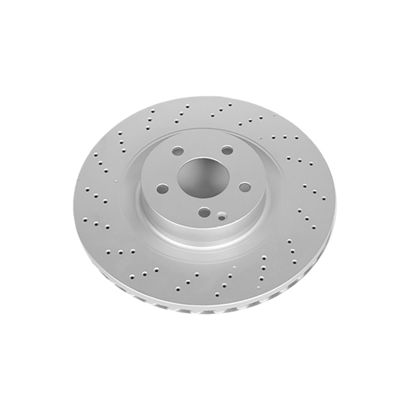 Mercedes-Benz CL550 Brake Rotor (1) - Front - PowerStop - Evolution High Carbon Geomet Coated - `09-`14