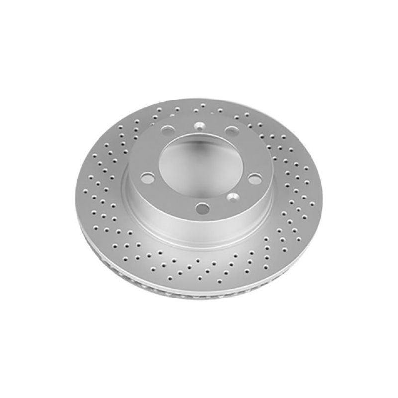 Porsche Boxster Brake Rotor (1) - Front Left - PowerStop - Evolution High Carbon Geomet Coated - `05-`08 Porsche Boxster Brake Rotor (1) - Front Left - PowerStop - Evolution High Carbon Geomet Coated - `05-`08