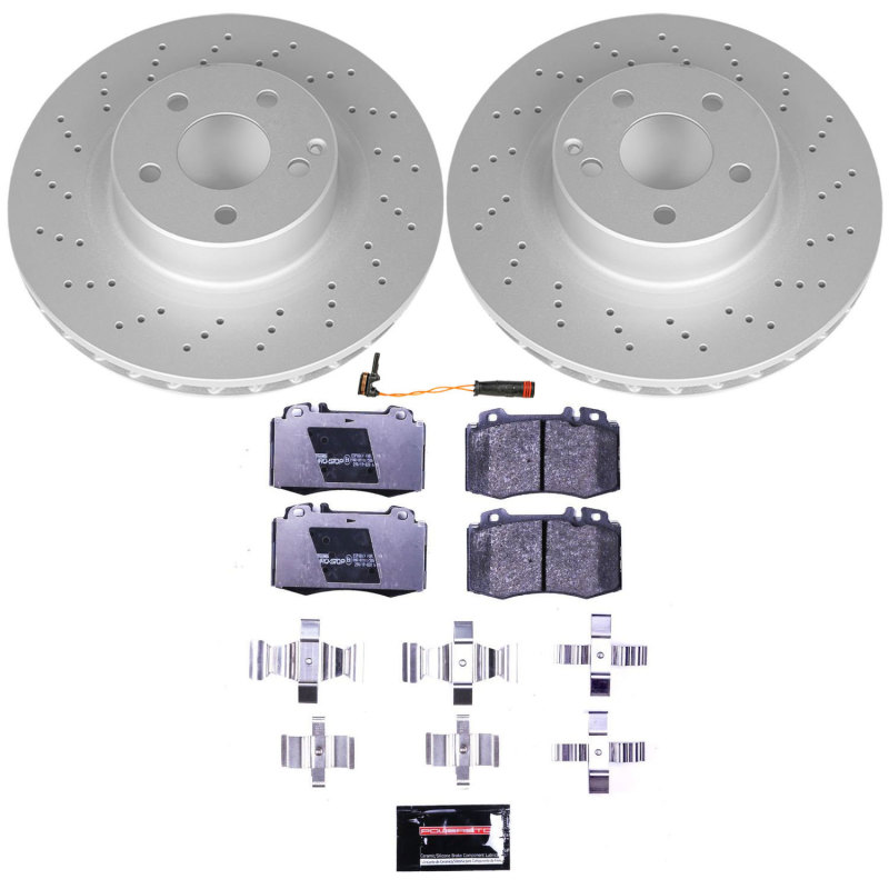 Mercedes-Benz CL500 Brake Kit - Front - PowerStop - Euro-Stop Kit - `00-`03