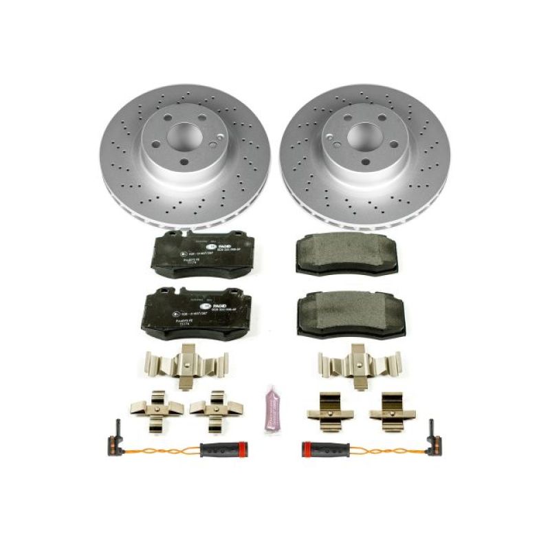 Mercedes-Benz CL500 Brake Kit - Front - PowerStop - Euro-Stop Kit - `00-`03
