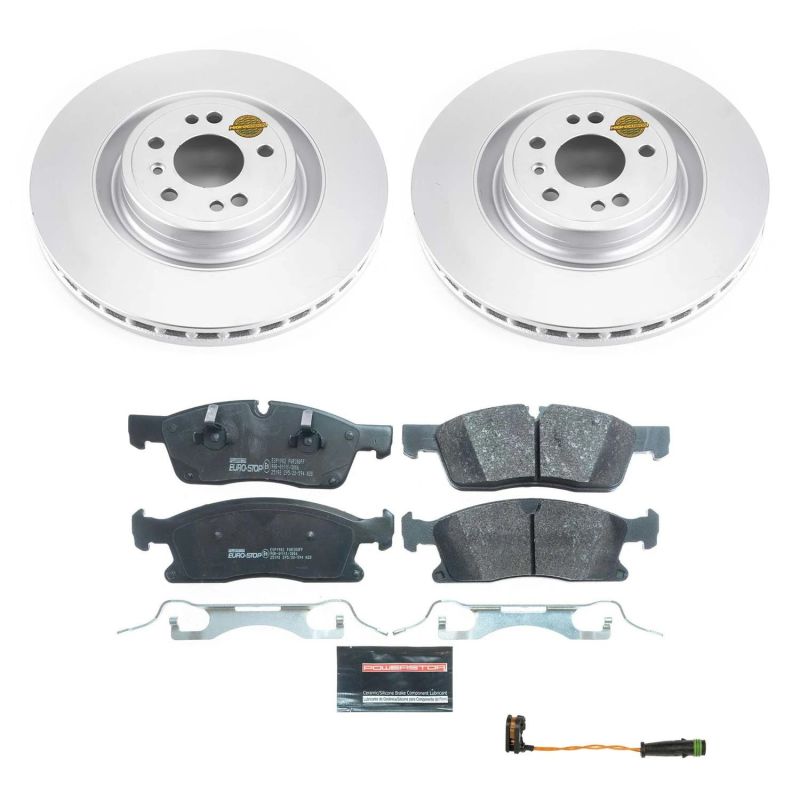 Mercedes-Benz GLE300d Brake Kit - Front - PowerStop - Euro-Stop Kit - 2016