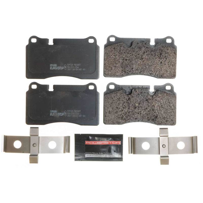 Land Rover Range Rover Brake Pads - Front - PowerStop - Euro-Stop ECE-R90 Certified - `06-`09
