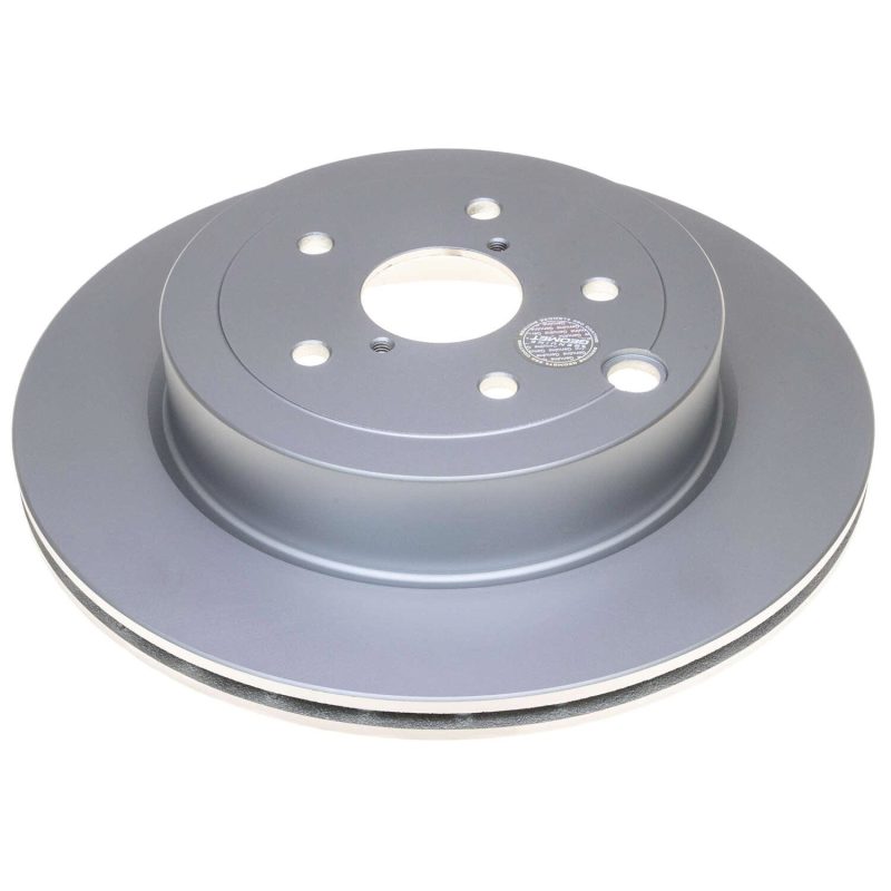 Subaru WRX STI Brake Rotor (1) - Rear - PowerStop - Evolution Coated - `15-`17