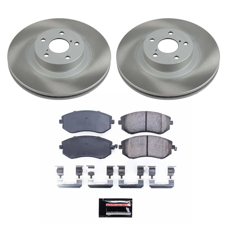 Cadillac Escalade Brake Kit - Front + Rear - PowerStop - Z36 Truck & Tow - `03-`06