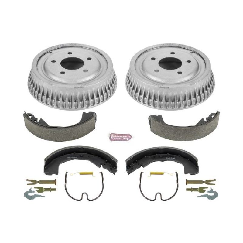 Pontiac Montana Brake Drum Kit - Rear - PowerStop - Autospecialty - `02-`05 Pontiac Montana Brake Drum Kit - Rear - PowerStop - Autospecialty - `02-`05
