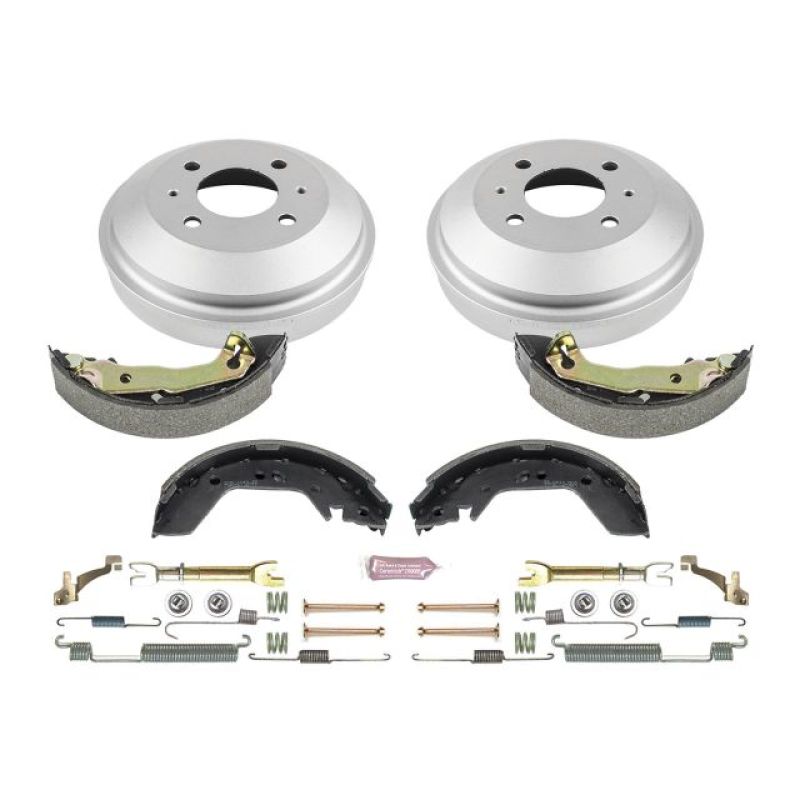 Hyundai Accent Brake Drum Kit - Rear - PowerStop - Autospecialty Drum Kit - `00-`02