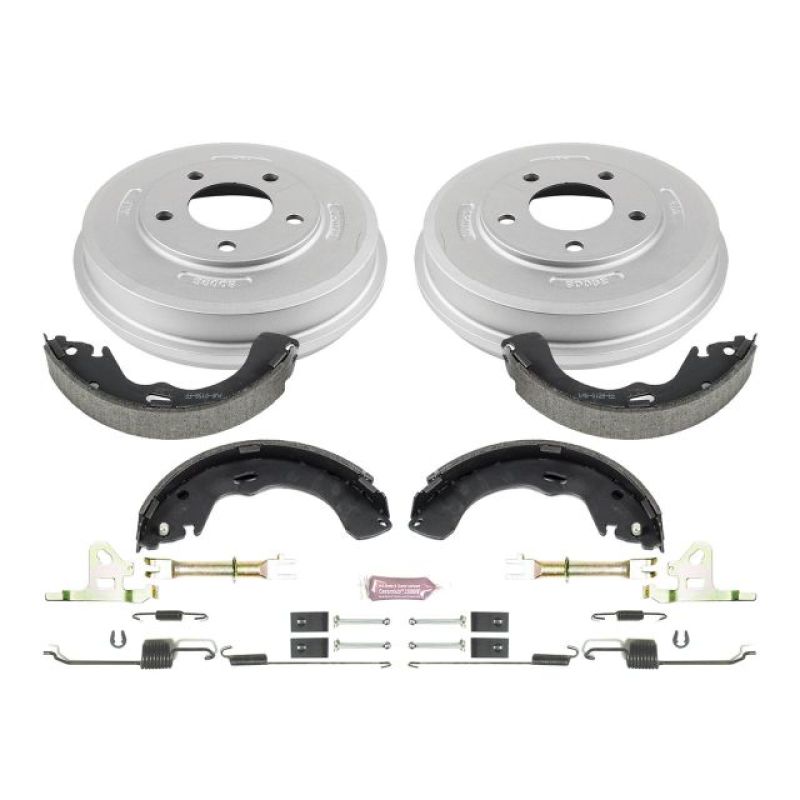 Ford Escape Brake Drum Kit - Rear - PowerStop - Stock Replacement Drum + Shoe Kit - `01-`07 Ford Escape Brake Drum Kit - Rear - PowerStop - Stock Replacement Drum + Shoe Kit - `01-`07