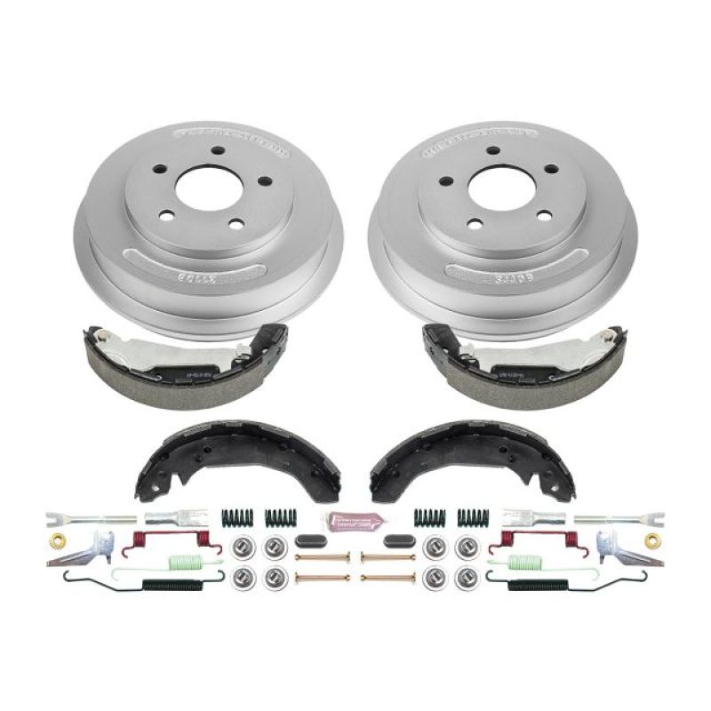 Pontiac G5 Brake Drum Kit - Rear - PowerStop - Autospecialty - `09-`10 Pontiac G5 Brake Drum Kit - Rear - PowerStop - Autospecialty - `09-`10