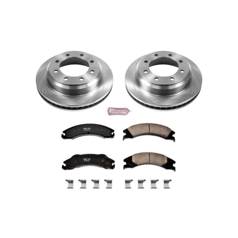 Ford E-150 Brake Kit - Rear - PowerStop - Z17 Stock Replacement - `08-`14