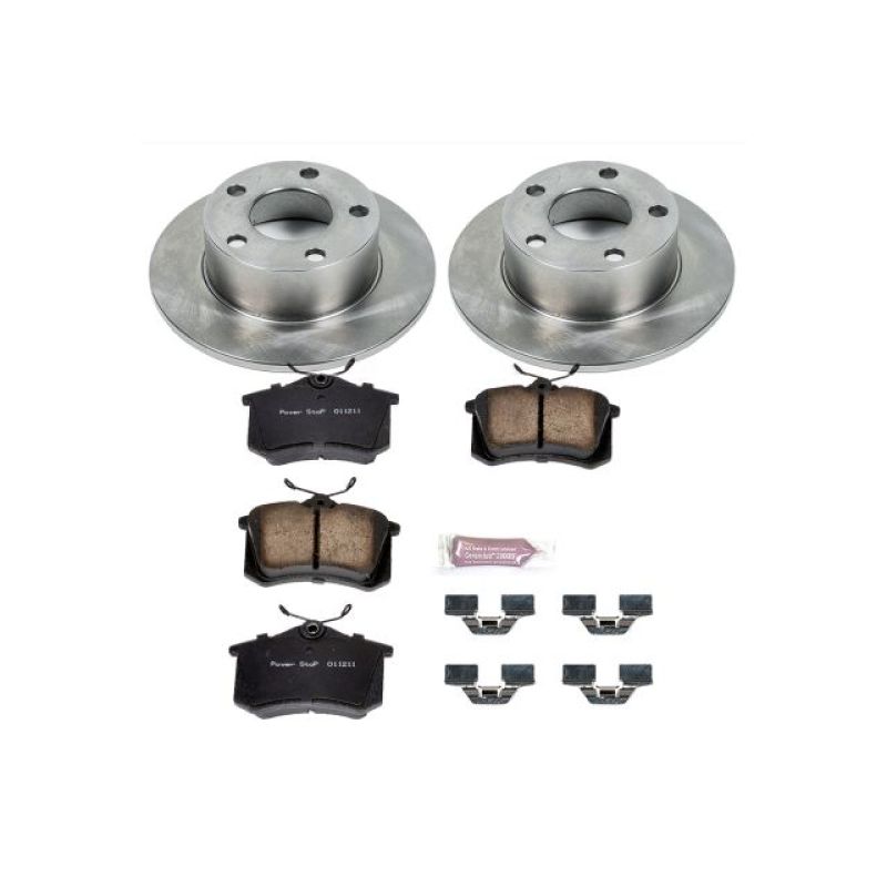 Audi A6 Brake Kit - Rear - PowerStop - Z17 Stock Replacement Brake Kit - `98-`04