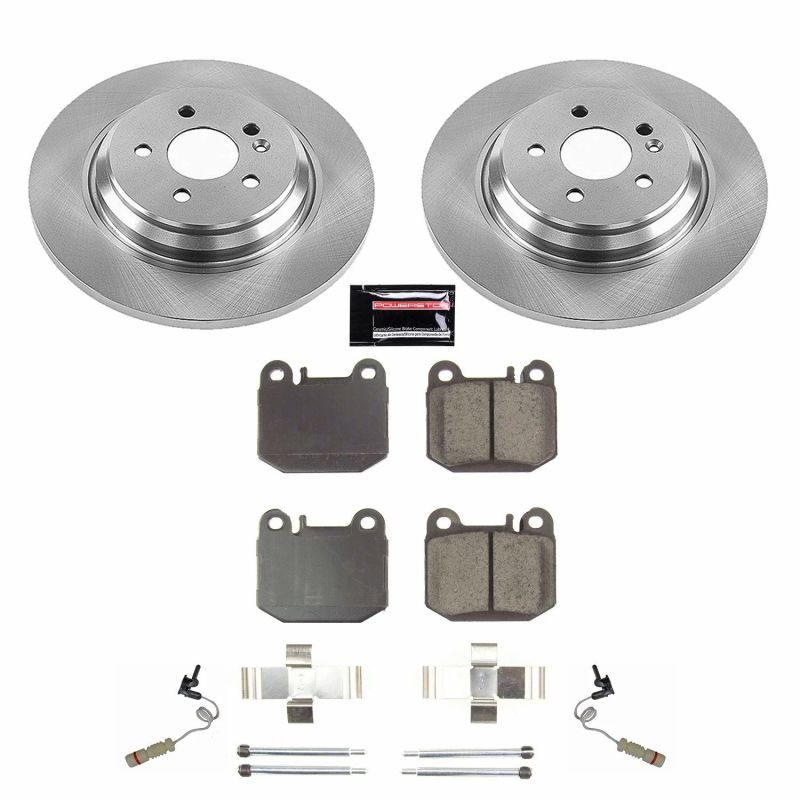 Mercedes-Benz ML430 Brake Kit - Rear - PowerStop - Z17 Evolution Plus Ceramic Pads + Autospecialty Rotors - `00-`01