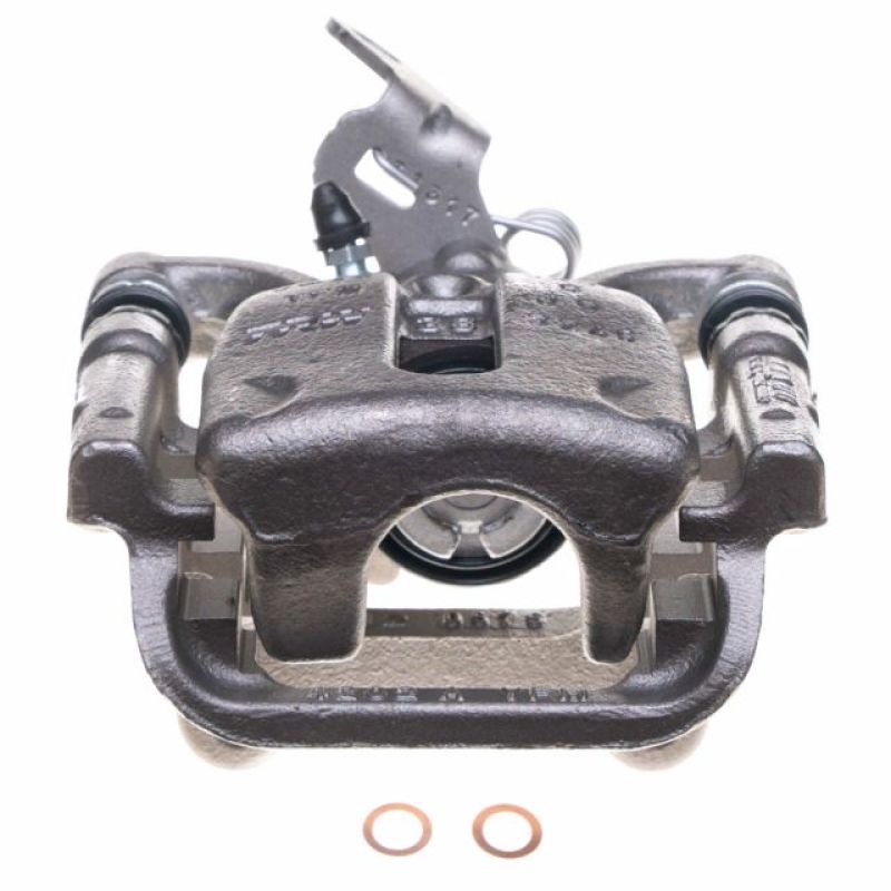 Volkswagen Golf Brake Caliper - Rear Right - PowerStop - Autospecialty with Bracket - `15-`18