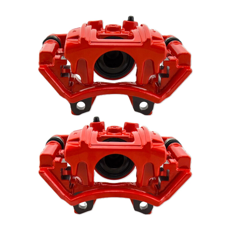 Jeep Wrangler Brake Caliper (2) - Rear - PowerStop - Red - `18-`25