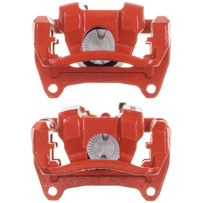 GMC Acadia Brake Calipers - Rear - PowerStop - Red - `17-`22