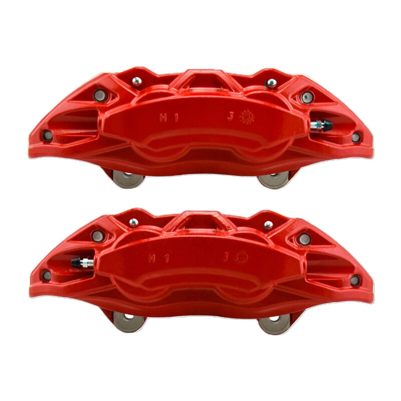 Ford Mustang Brake Caliper (2) - Front - PowerStop - Red - `15-`23