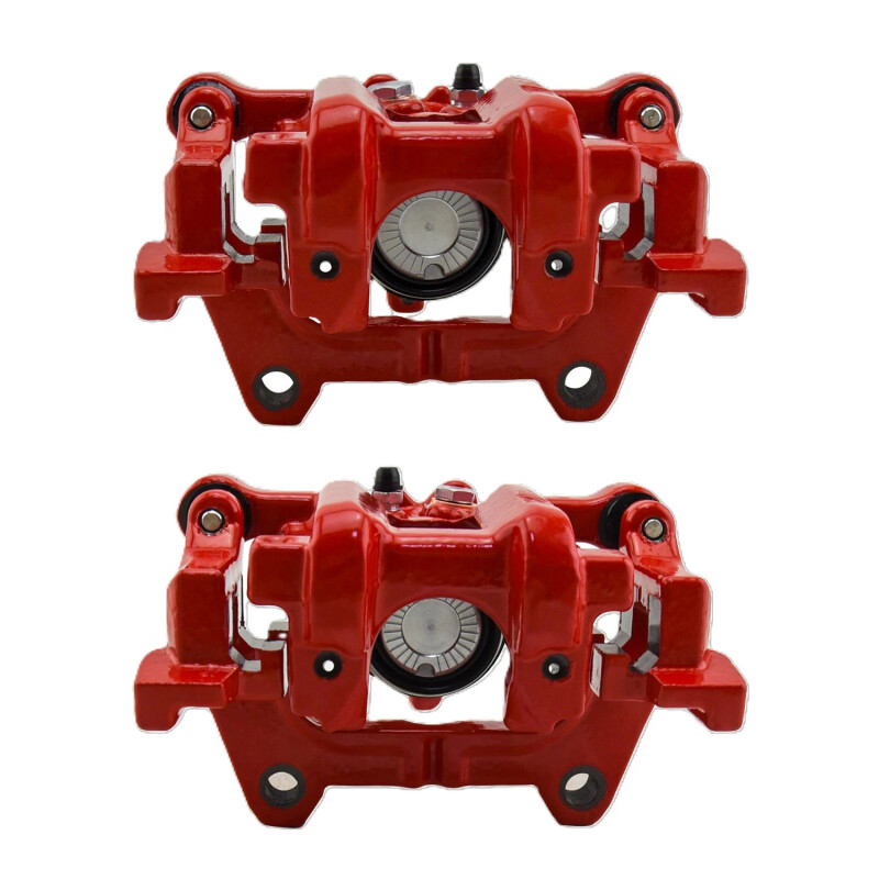 Honda Accord Brake Calipers - Rear - PowerStop - Red - `18-`22
