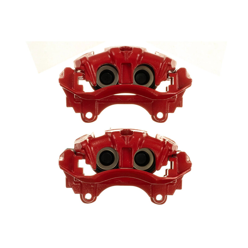 Buick Enclave Brake Calipers - Front - PowerStop - Red - `21-`22