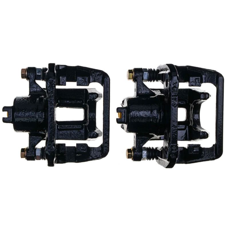 Acura CL Brake Calipers - Rear - PowerStop - High-Temp Black Powder Coated - Black - `01-`03