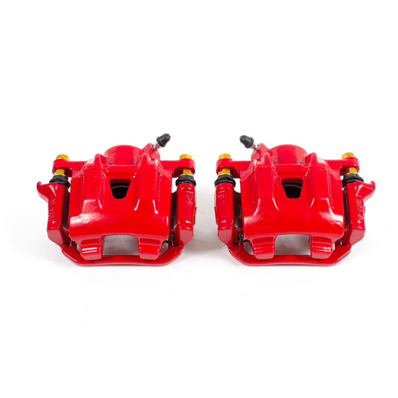 Toyota Sienna Brake Calipers - Rear - PowerStop - Powder Coated - Red - `04-`10