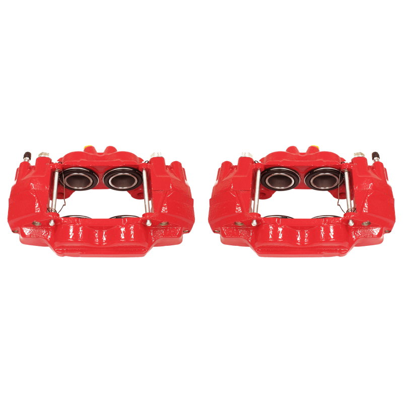 Toyota 4Runner Brake Calipers (2) - Front - PowerStop - Performance Red Powder Coated - Red - `03-`09