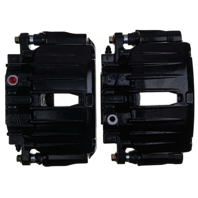 Cadillac Escalade Brake Calipers - Rear - PowerStop - Powder Coated - Black - `02-`06