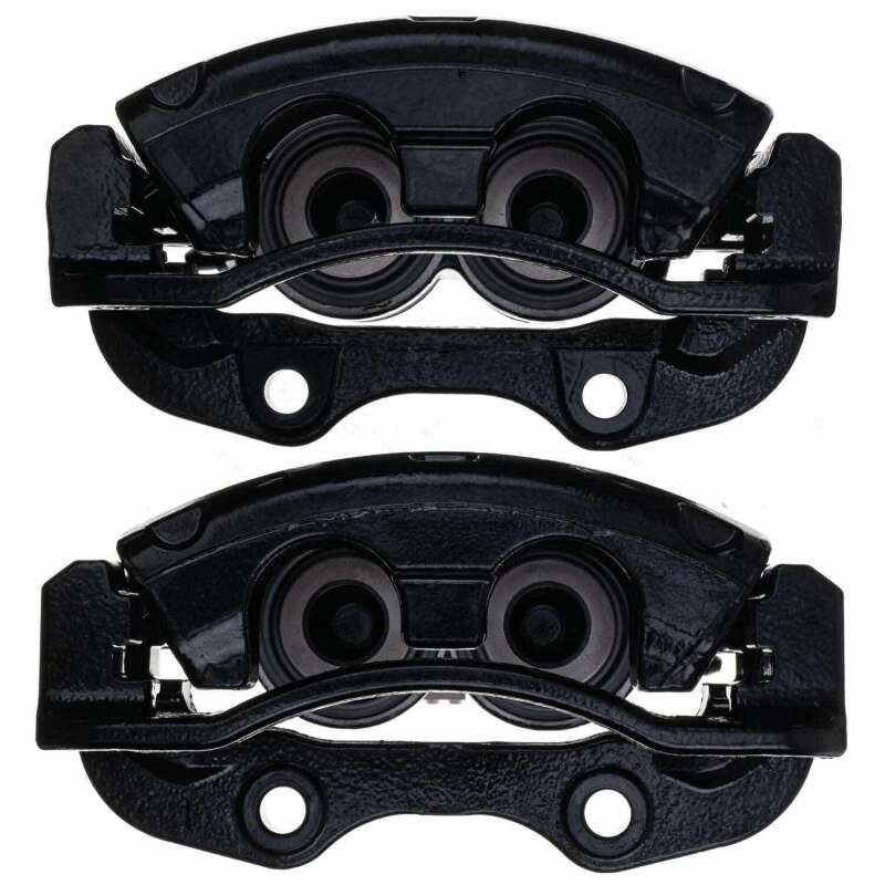 Cadillac Escalade Brake Calipers - Rear - PowerStop - Powder Coated - Black - `02-`06