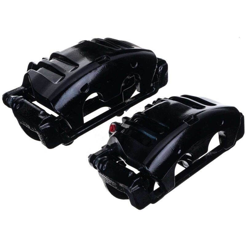 Chrysler 200 Brake Calipers - Front - PowerStop - Black Powder Coated Caliper - Black - 2014