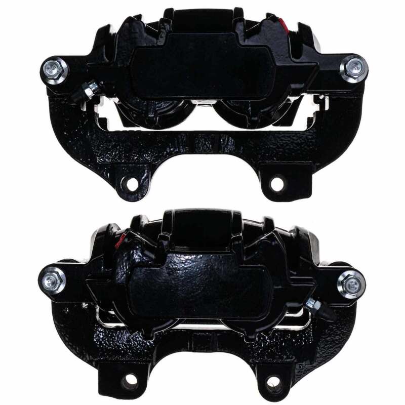 Chrysler 200 Brake Calipers - Front - PowerStop - Black Powder Coated Caliper - Black - 2014