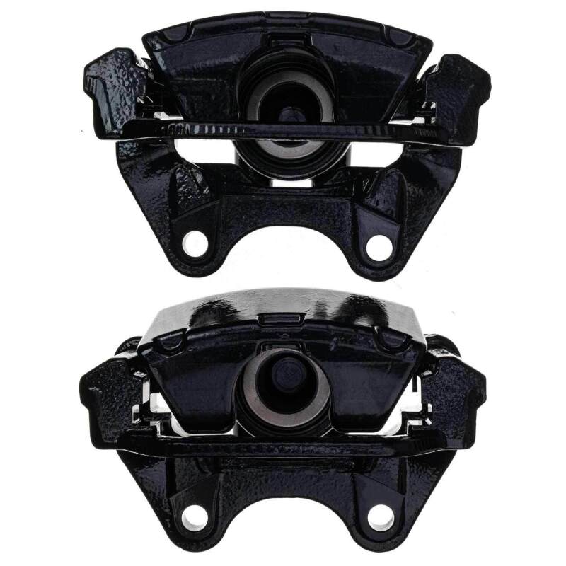 Cadillac Escalade Brake Calipers - Rear - PowerStop - Powder Coated - Black - `07-`20