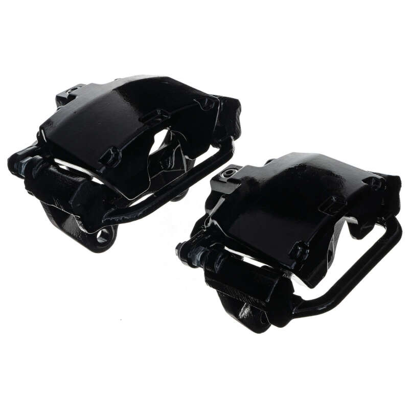 Cadillac Escalade Brake Calipers - Rear - PowerStop - Powder Coated - Black - `07-`20