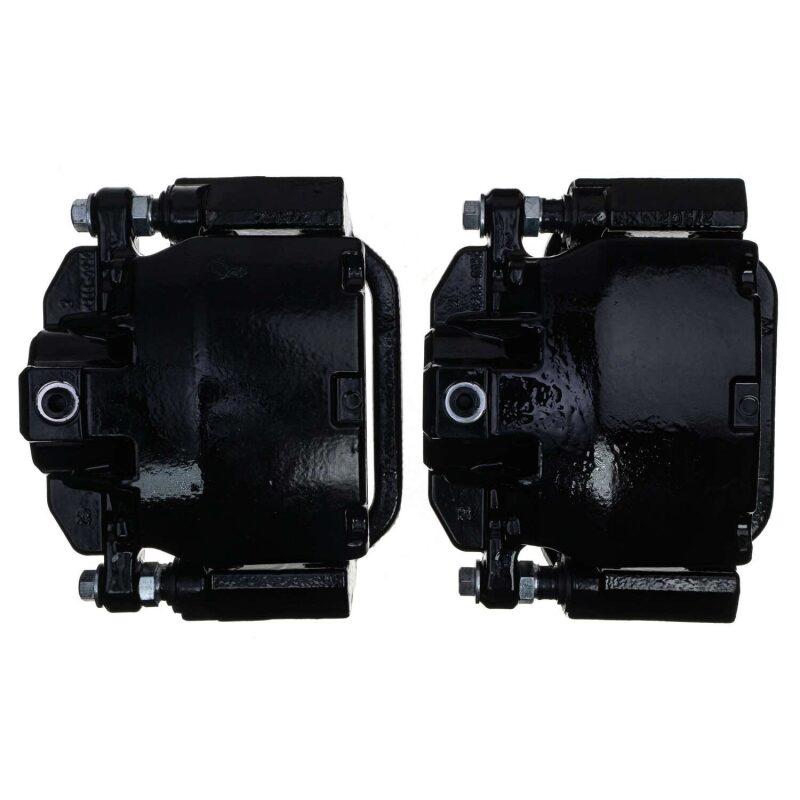 Cadillac Escalade Brake Calipers - Rear - PowerStop - Powder Coated - Black - `07-`20