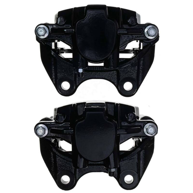 Cadillac Escalade Brake Calipers - Rear - PowerStop - Powder Coated - Black - `07-`20