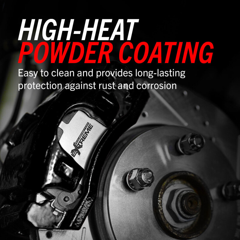 Ram 1500 Brake Calipers - Front - PowerStop - High-Temp EPDM Rubber Boots + Black Powder Coated - Black - `11-`18