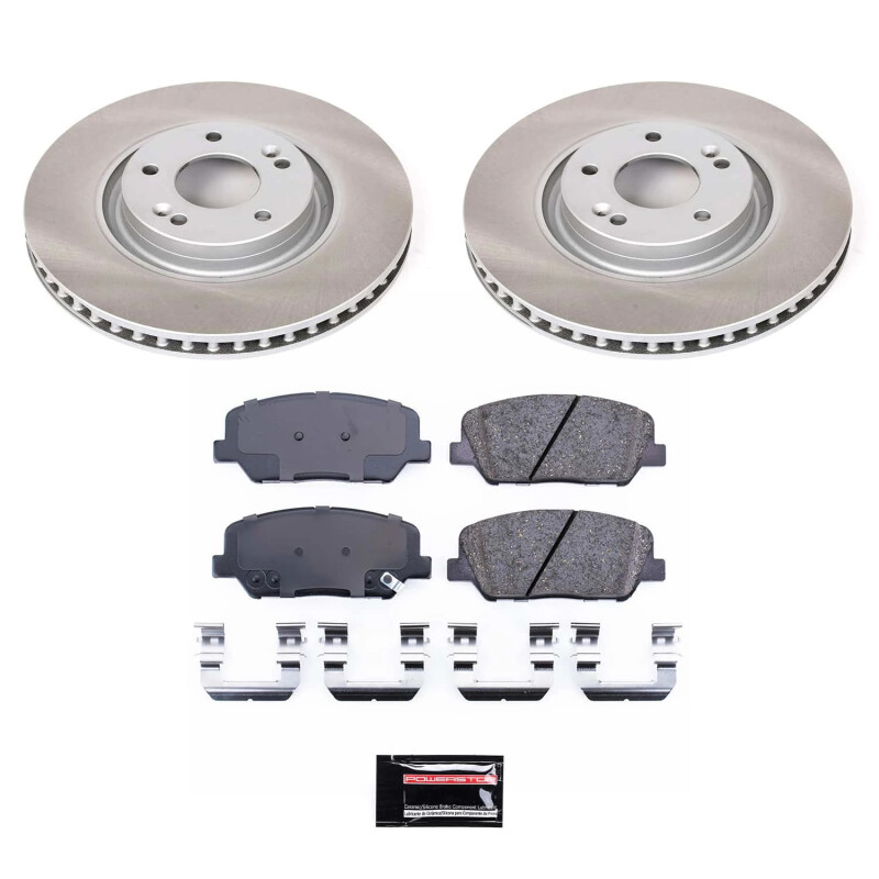 BMW Z3 Brake Kit - Front + Rear - PowerStop - Track Day Spec High-Performance Pads + Autospecialty Rotors - `01-`02