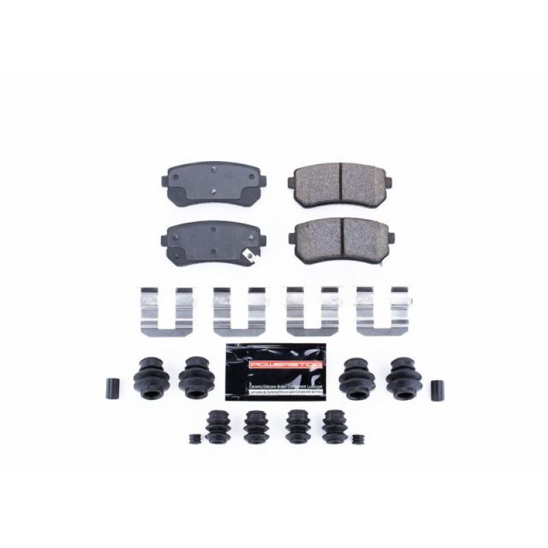 Hyundai Accent Brake Pads - Rear - PowerStop - Z23 Evolution Sport - `06-`08