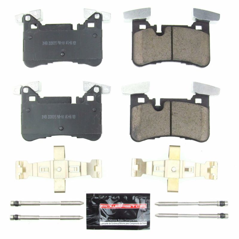 Mercedes-Benz C63 AMG Brake Pads - Rear - PowerStop - Z23 Evolution Sport - 2012