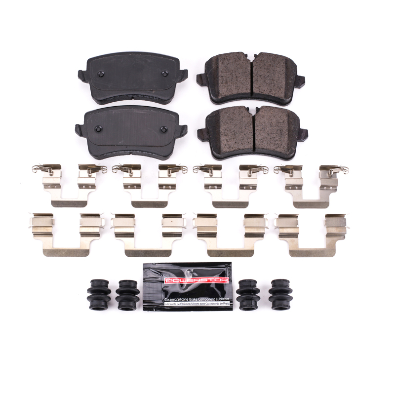 Audi A6 Brake Pads - Rear - PowerStop - Z23 Evolution Sport Carbon-Fiber Ceramic - `12-`18