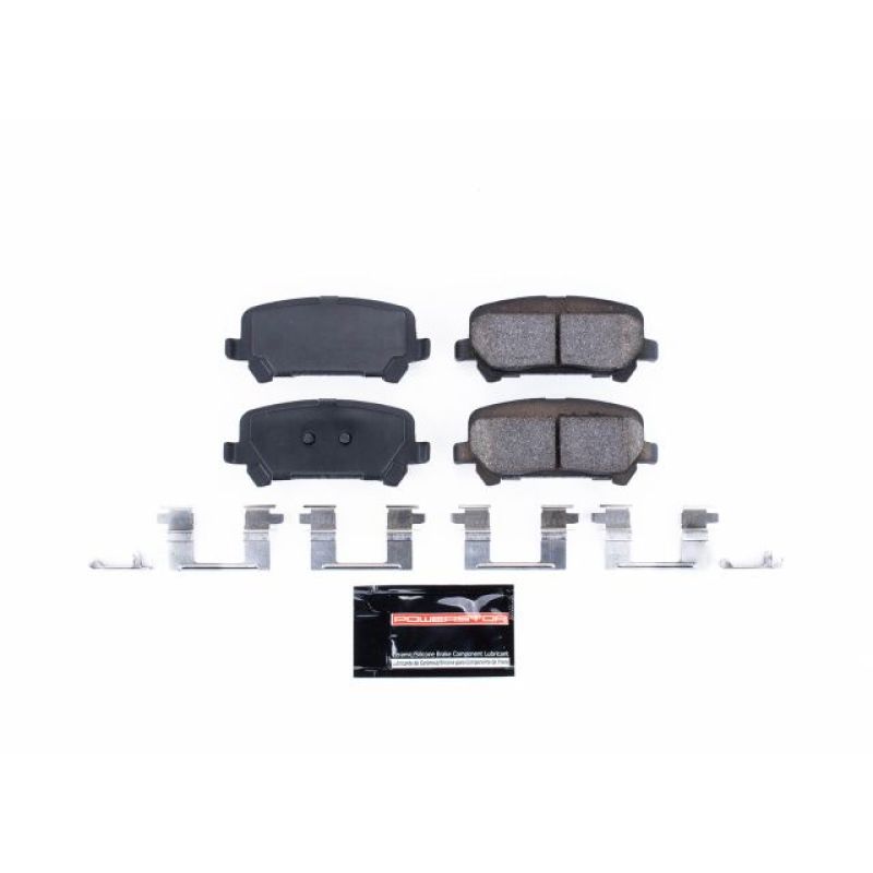 Chevrolet Colorado Brake Pads - Rear - PowerStop - Z23 Evolution Sport Carbon-Fiber Ceramic - `15-`19