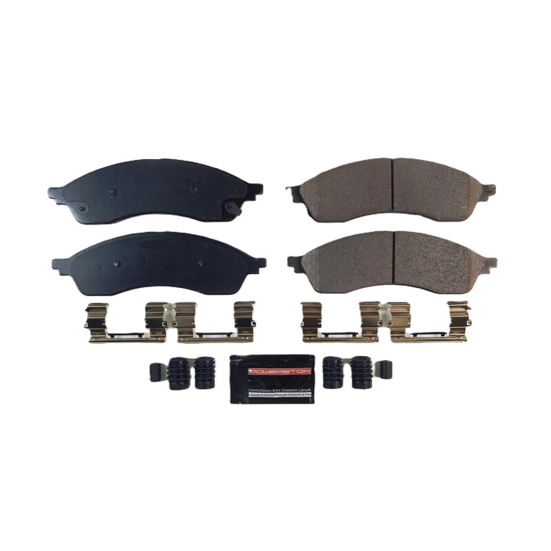Lincoln Nautilus Brake Pads - Front - PowerStop - Z23 Evo Sport Pad w/Hardware - `21-`23