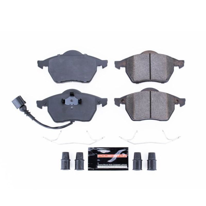 Audi TT Brake Pads - Front - PowerStop - Z23 Evolution Sport Carbon-Fiber Ceramic - `00-`06