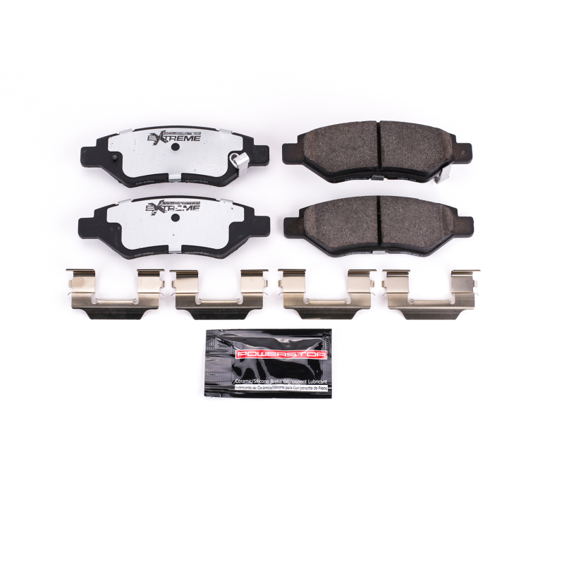 Saab 9-4X Brake Pads - Rear - PowerStop - Z26 Extreme - `08-`16