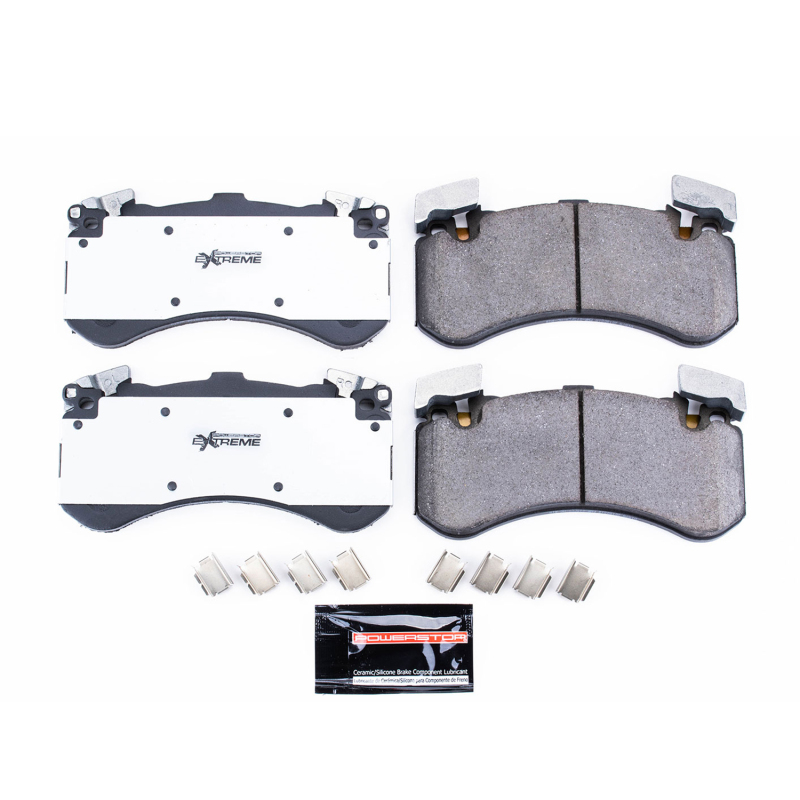 Audi A7 Quattro Brake Pads - Front - PowerStop - Z26 Extreme Street + Carbon-Fiber Ceramic - `16-`18