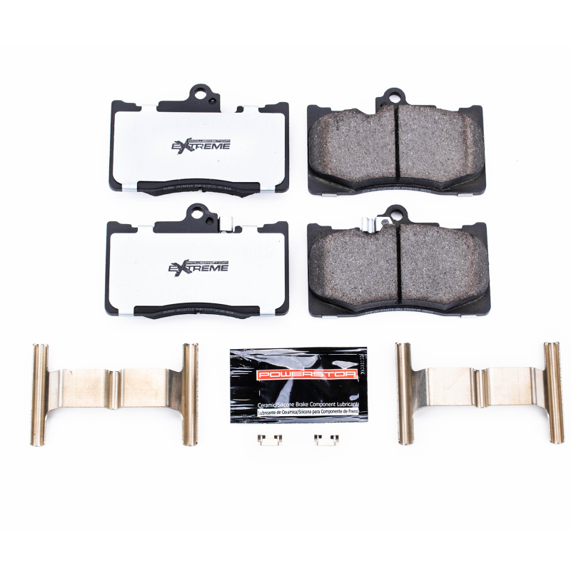 Lexus GS Brake Pads - Front - PowerStop - Z26 Extreme Street Warrior Carbon-Fiber Ceramic - `16-`17