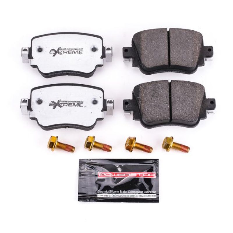 Audi Q3 Brake Pads - Rear - PowerStop - Z26 Extreme Street Performance Carbon-Fiber Ceramic - `16-`18