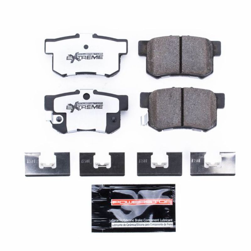 Acura CL Brake Pads - Rear - PowerStop - Z26 Extreme Street - `01-`03