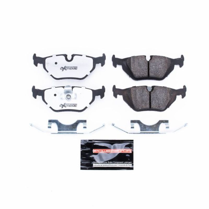 BMW 525i Brake Pads - Rear - PowerStop - Z26 Street Warrior Ceramic - `01-`02