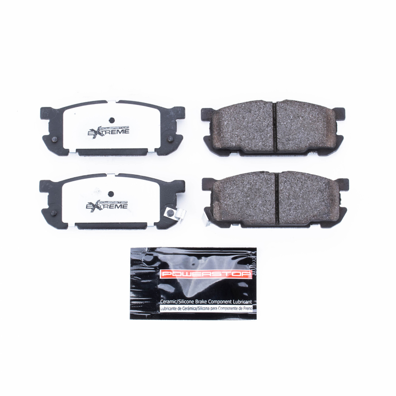 Mazda Miata Brake Pads - Rear - PowerStop - Z26 Extreme - `01-`05