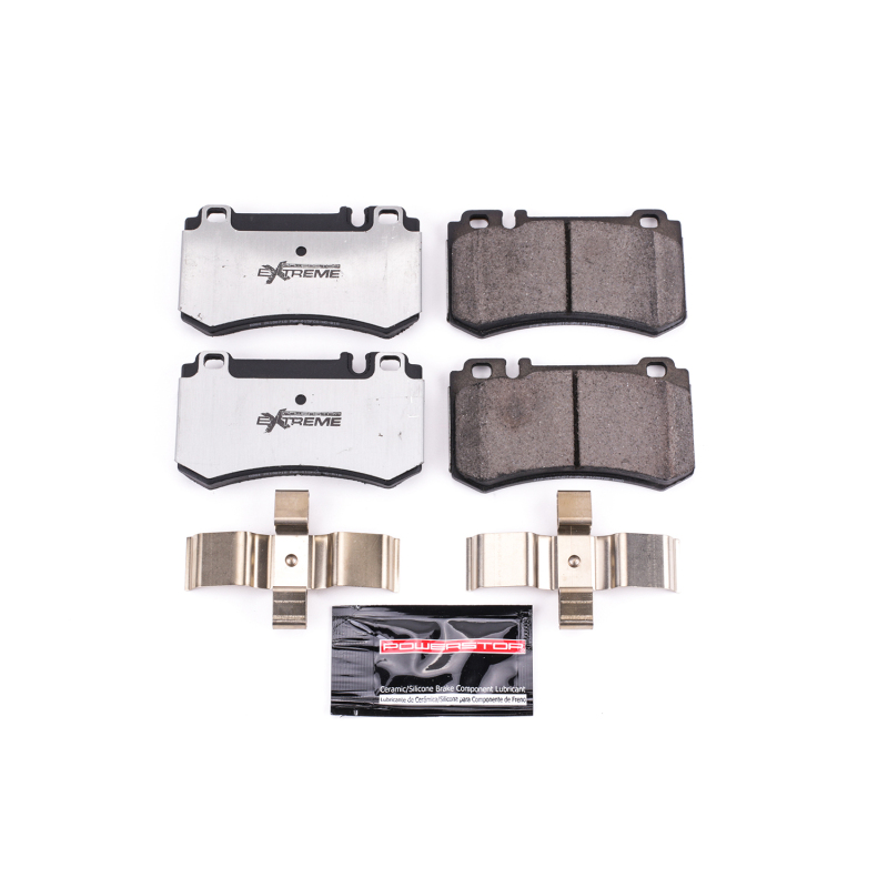 Mercedes-Benz CL55 AMG Brake Pads - Rear - PowerStop - Z26 Performance Carbon-Fiber Ceramic - `03-`06