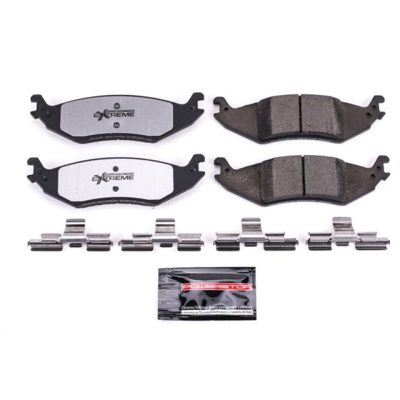 Ford E-150 Brake Pads - Rear - PowerStop - Z36 Truck & Tow Ceramic - `04-`07